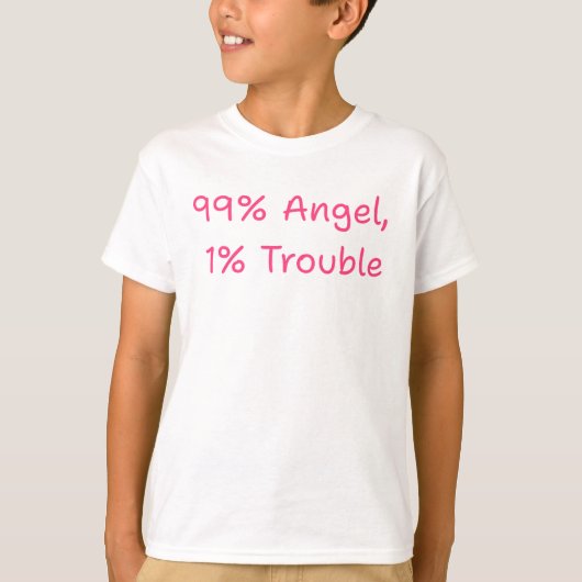 Sweet and Sassy Angel Children Shirt (Vorderseite)
