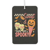 Sweet and Spooky Cute Halloween Autolufterfrischer (Vorderseite)