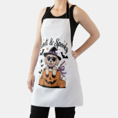 Sweet and Spooky Dog Halloween Schürze (InSitu)