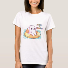 Sweet and Spooky Pastel Ghost T-Shirt