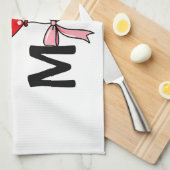 Sweet and stylish “Love You Mom” Geschirrtuch (Viertel Falte)