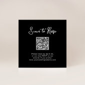 Sweet and Whimsical Black | UAWG mit QR-Code Begleitkarte