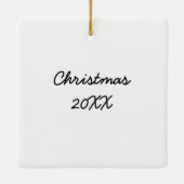 Sweet Angel Girl Keramikornament (Rückseite)