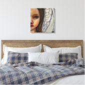Sweet Angel Girl Leinwanddruck (Insitu (Schlafzimmer))