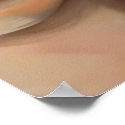 Sweet Angel Girl Poster (Ecke)