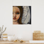 Sweet Angel Girl Poster (Küche)