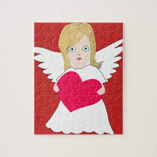 Sweet Angel Girl Puzzle (Vertikal)