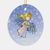 Sweet Angel Holding Star Weihnachtsschmuck (Links)