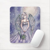 Sweet Angel Mousepad von Molly Harrison (Mit Mouse)