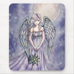 Sweet Angel Mousepad von Molly Harrison