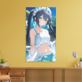 Sweet Anime art. Leinwanddruck (Insitu (Wohnzimmer))