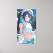 Sweet Anime art. Leinwanddruck (Vorderseite)