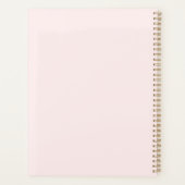 Sweet Anime Girl Ästhetischer Planer (Rückseite)