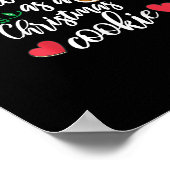 Sweet As A Christmas Cookie - Biscuit, Christmas C Poster (Ecke)