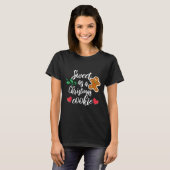Sweet As A Christmas Cookie - Biscuit, Christmas C T-Shirt (Vorne ganz)