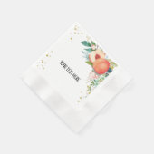 Sweet as a Peach Baby Dusche Napkins Serviette (Ecke)