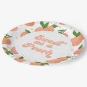 Sweet as a Peach Birthday Paper Teller (Schrägansicht)
