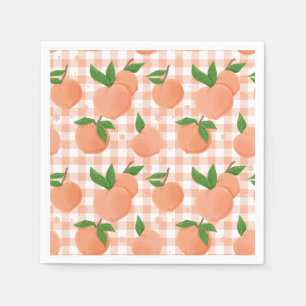 Sweet as a Peach Birthday Serviette