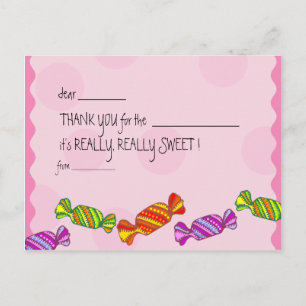 Sweet as a toffee - Kinder danken Ihnen Karten