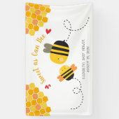 Sweet as can be als Niedliche Kawaii Baby Dusche Banner (Vertikal)