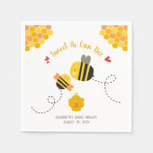 Sweet as can be als Niedliche Kawaii Baby Dusche Serviette (Vorderseite)