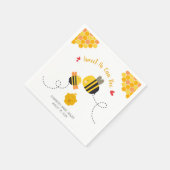 Sweet as can be als Niedliche Kawaii Baby Dusche Serviette (Ecke)