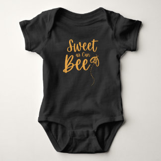 Sweet as can be niedlich Honey Bee Baby Geschenk B Baby Strampler