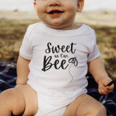 Sweet as can be niedlich Honey Bee Baby Geschenk B Baby Strampler