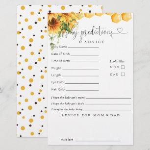 Sweet as can bebe Baby Dusche Vorhersage Ratschläg