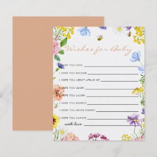 Sweet as can bebe Baby Shower Game wünscht