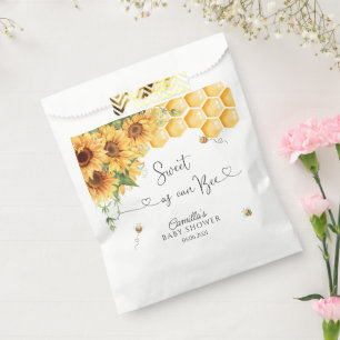 Sweet as Can Bee Baby Dusche Geschenktütchen