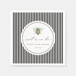 Sweet as Can Bee Baby Dusche Napkins Serviette