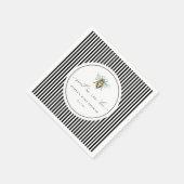 Sweet as Can Bee Baby Dusche Napkins Serviette (Ecke)