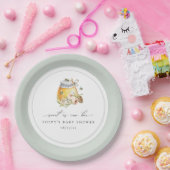 Sweet as Can Bee Baby Dusche Pappteller (Party)