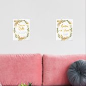Sweet as Can Bee Baby Party Zeichen Plakat Bilderwand Sets (Wohnzimmer)