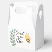 Sweet as Can Bee Baby Shower Favor Box Geschenkschachtel (Geöffnet)