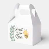 Sweet as Can Bee Baby Shower Favor Box Geschenkschachtel (Vorderseite)