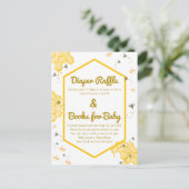 Sweet as Can bee Diaper Raffle & Books 4 Baby Postkarte (Stehend Vorderseite)
