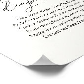 Sweet as Can bee Eucalyptus Spate Night Diapers Poster (Ecke)