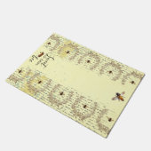 Sweet as can bee floor mat-Side Text Fußmatte (Schrägansicht)