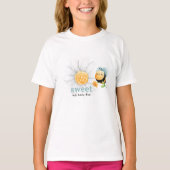 Sweet as Can bee Girl T - Shirt (Vorderseite)