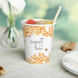 Sweet as Can Bee Hummelpapier Cups Pappbecher