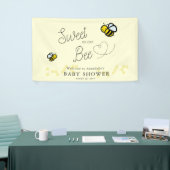 Sweet as can Bee Niedlich Yellow Baby Shower Banner (Messeveranstaltung)