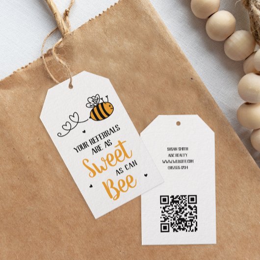 Sweet as Can Bee Referral Geschenkanhänger