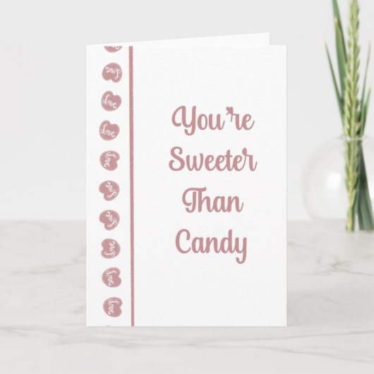 Sweet as Candy Karte (Vorderseite)