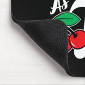 Sweet As Cherry Pi Nerdy Math Pi Day Mousepad (Ecke)