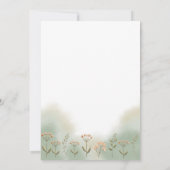 Sweet as Honey Bee Baby Shower Einladung (Rückseite)