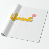 Sweet as Honey – Cute Bee & Flower Design for Craf Geschenkpapier (Ungerollt)