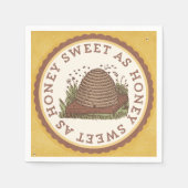Sweet As Honey Napkins Serviette (Vorderseite)
