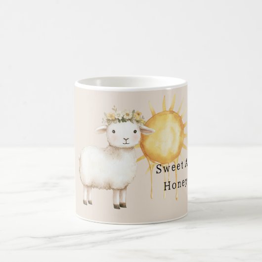 Sweet as Honey Sheep Kaffeetasse (Mittel)